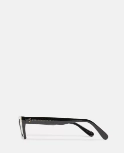 Rectangular Cat-Eye Sunglasses