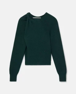Regenerated Cashmere Shifting Knot Jumper