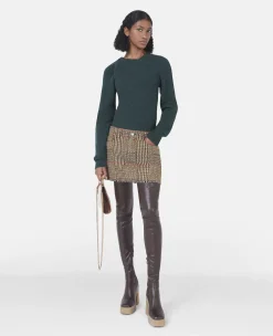 Regenerated Cashmere Shifting Knot Jumper