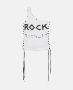 Rock Royalty One-Shoulder T-Shirt