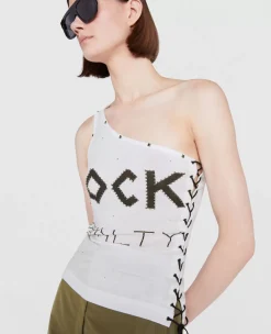Rock Royalty One-Shoulder T-Shirt