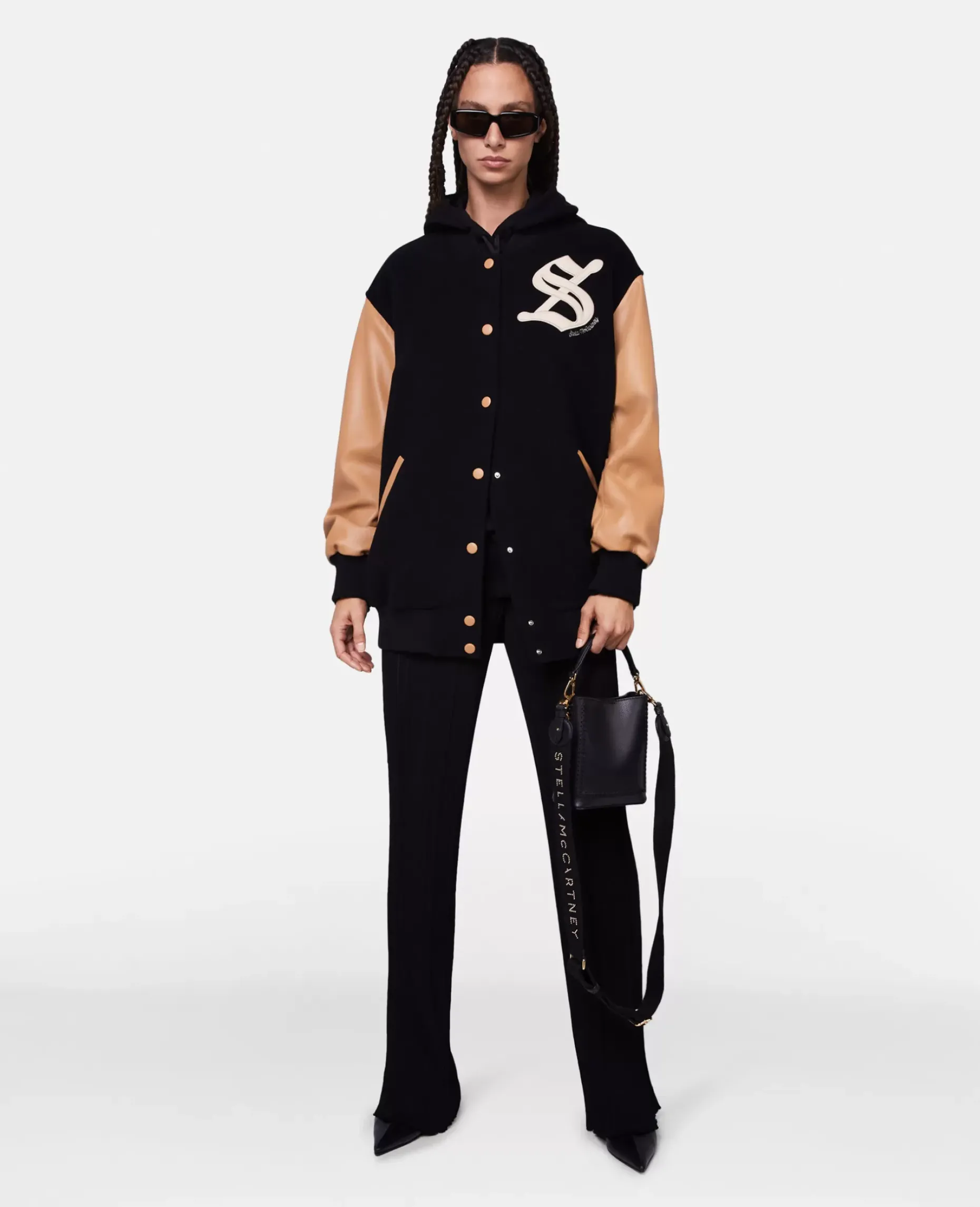 S' Letterman Bomber Jacket