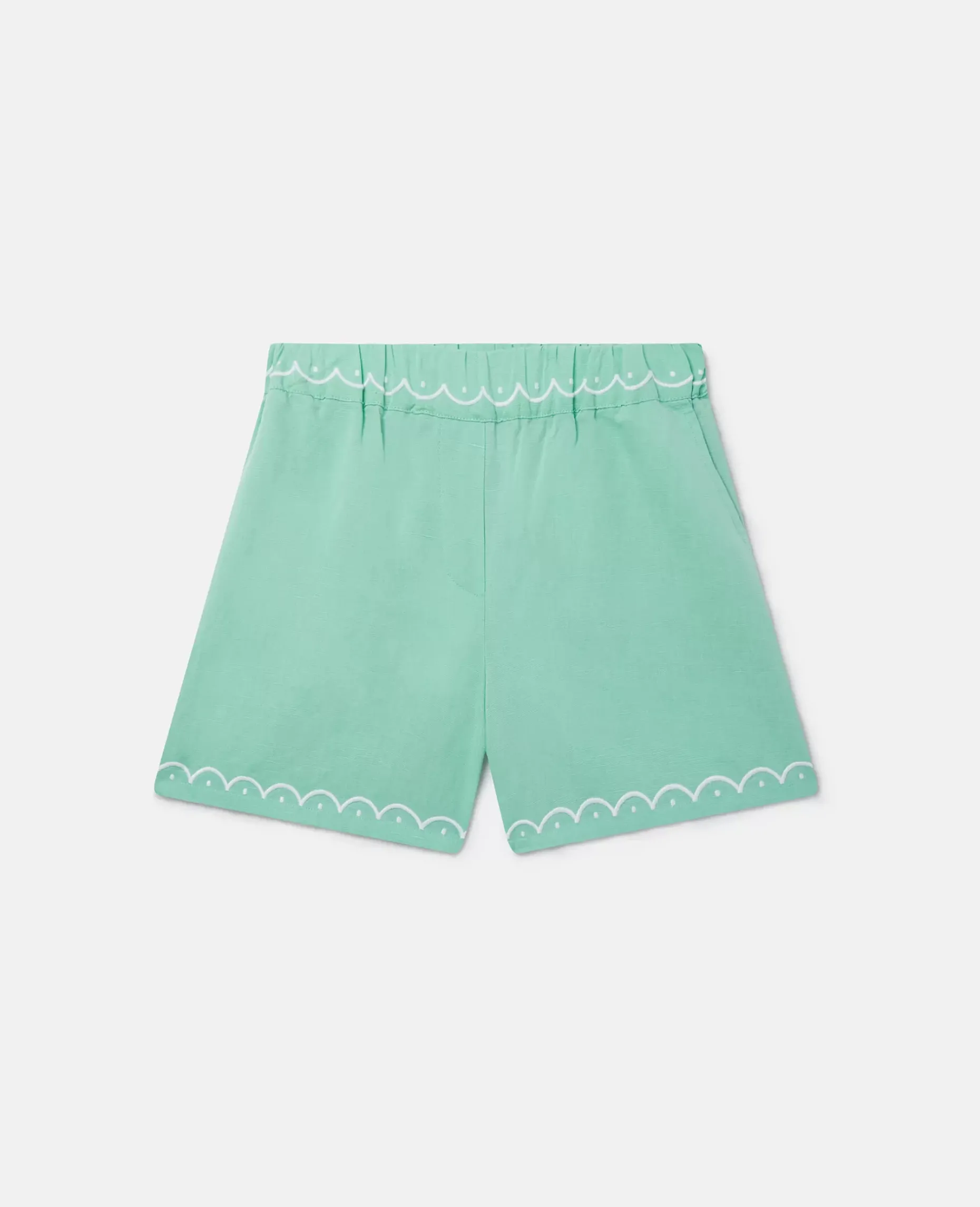 Scalloped Edge Shorts