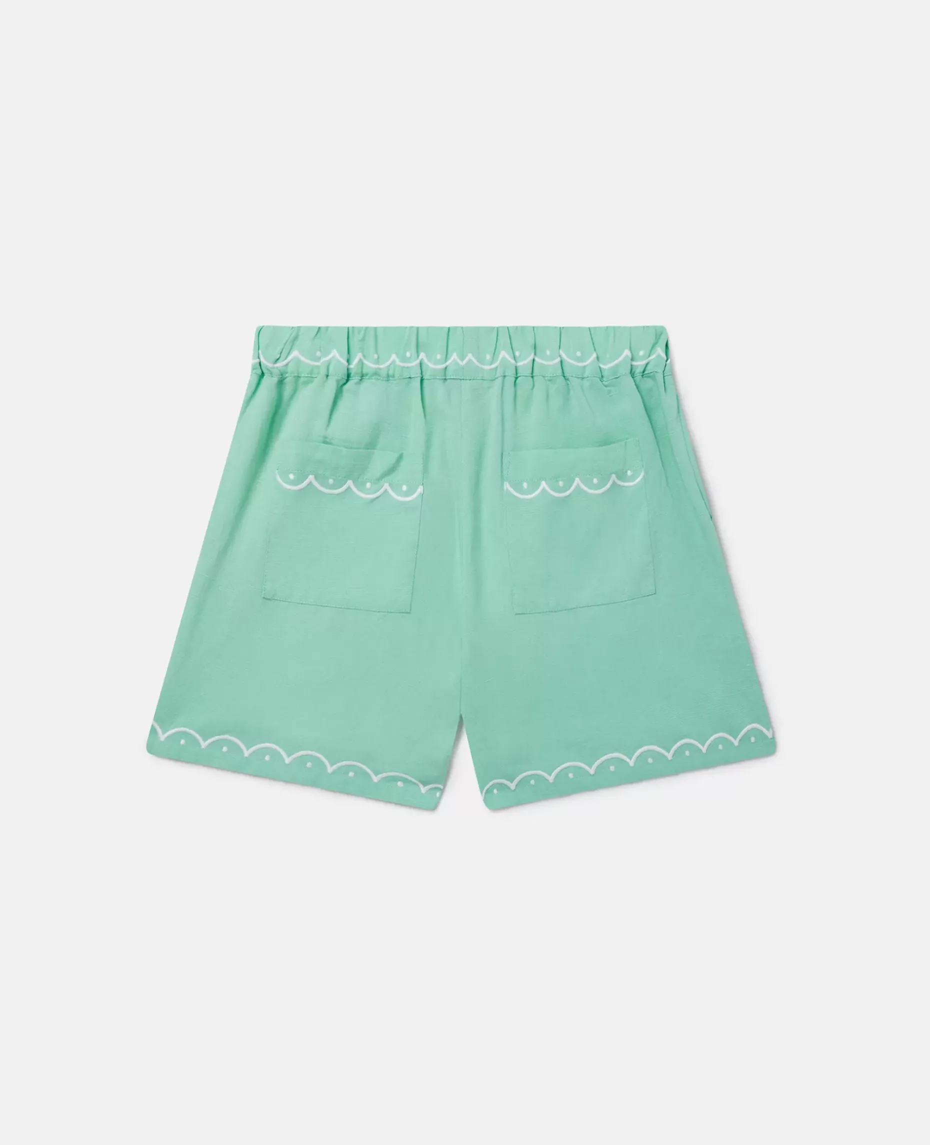 Scalloped Edge Shorts