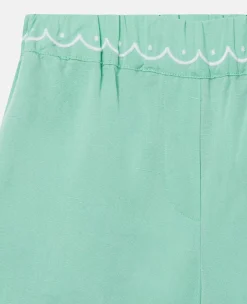 Scalloped Edge Shorts