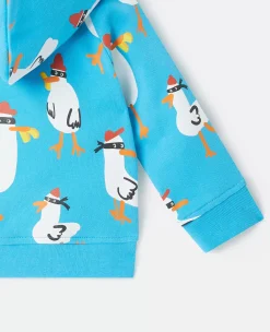 Seagull Bandit Zip Hoodie
