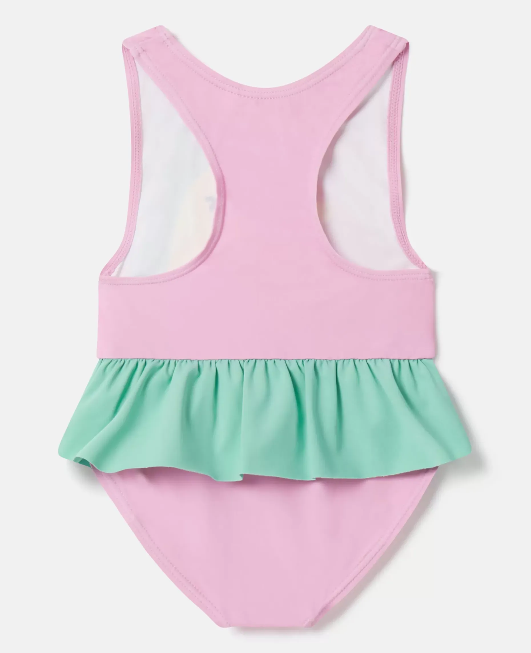 Seahorse Print Frill Swimsuit