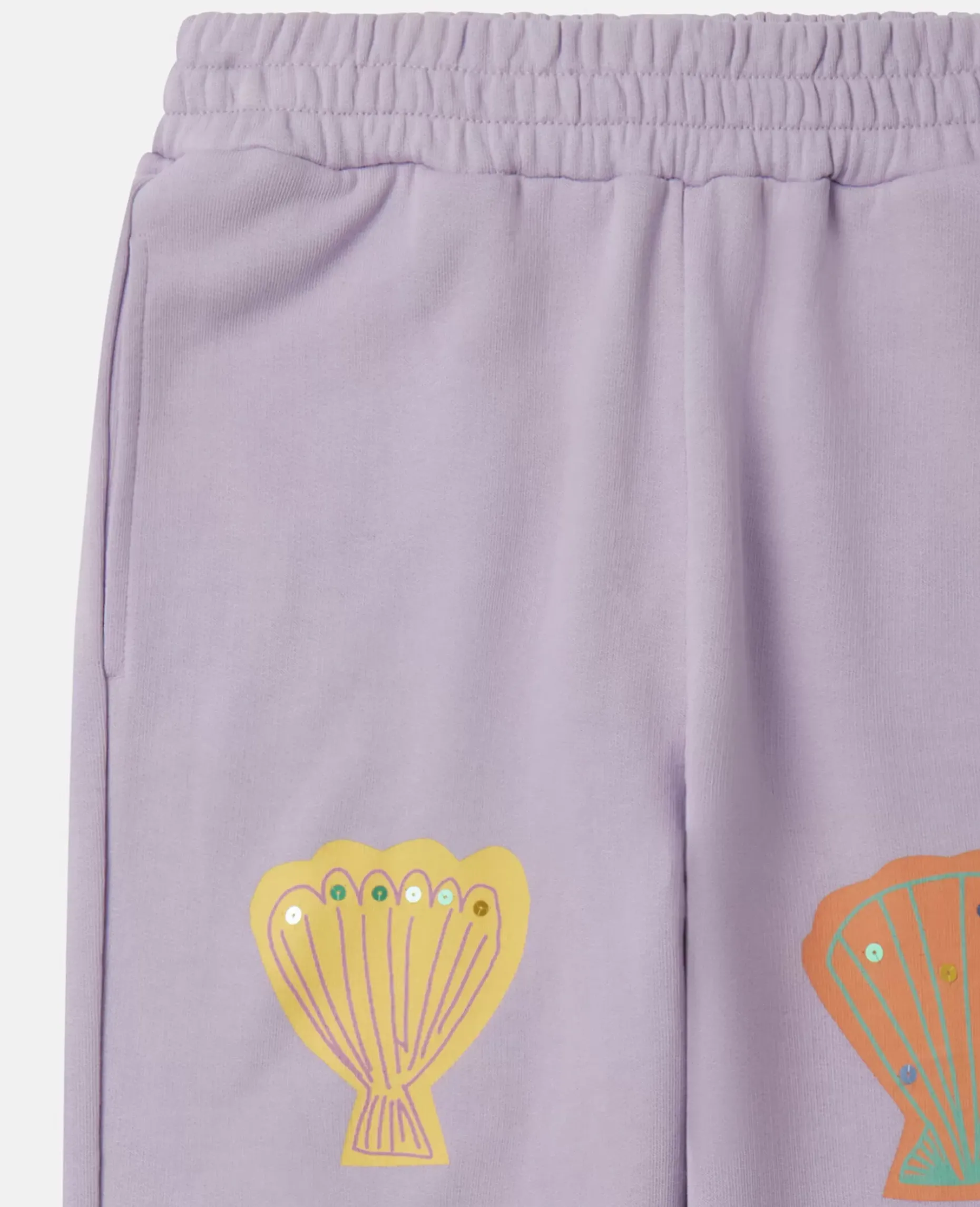 Seashell Embroidery Joggers