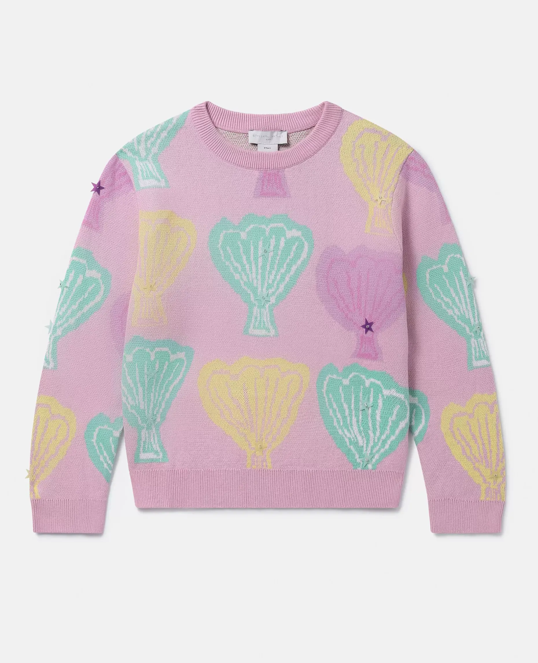Seashell Jacquard Knit Jumper