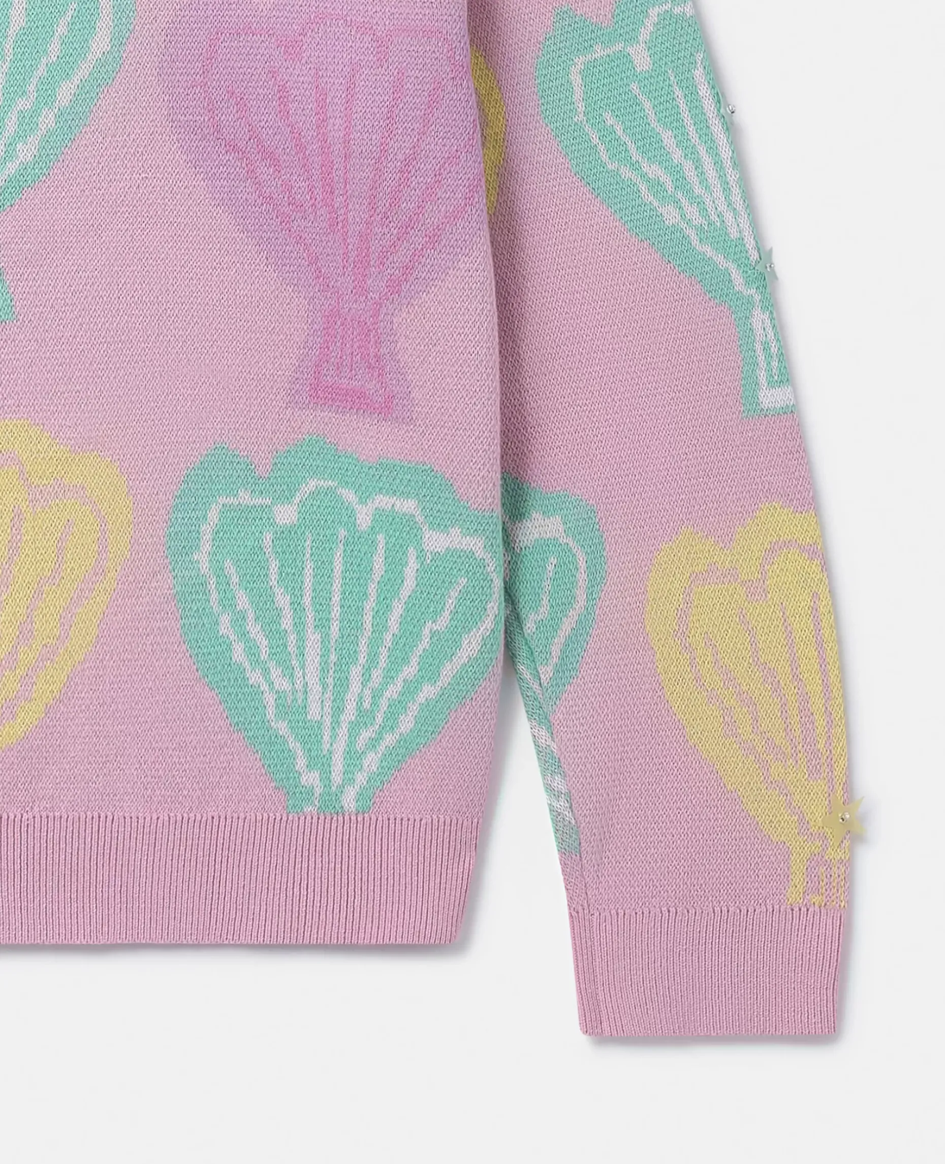 Seashell Jacquard Knit Jumper