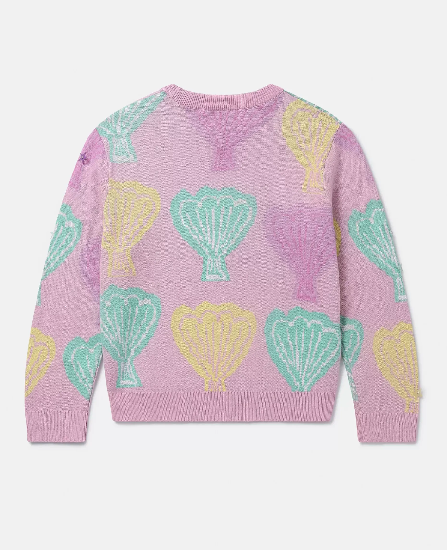 Seashell Jacquard Knit Jumper