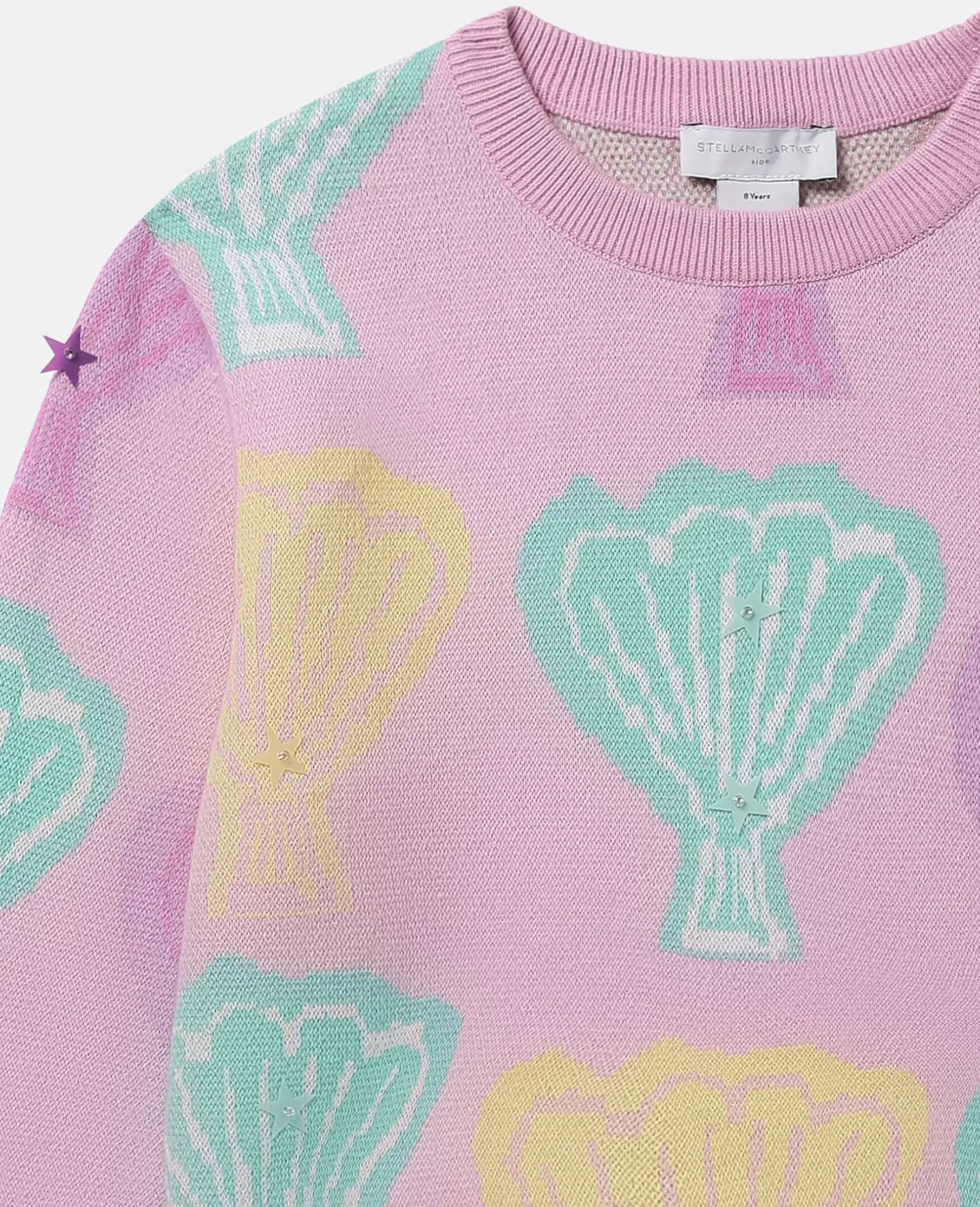 Seashell Jacquard Knit Jumper