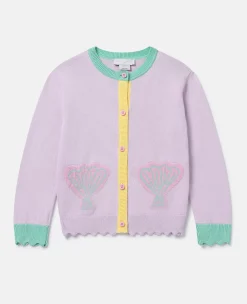 Seashell Pocket Cardigan