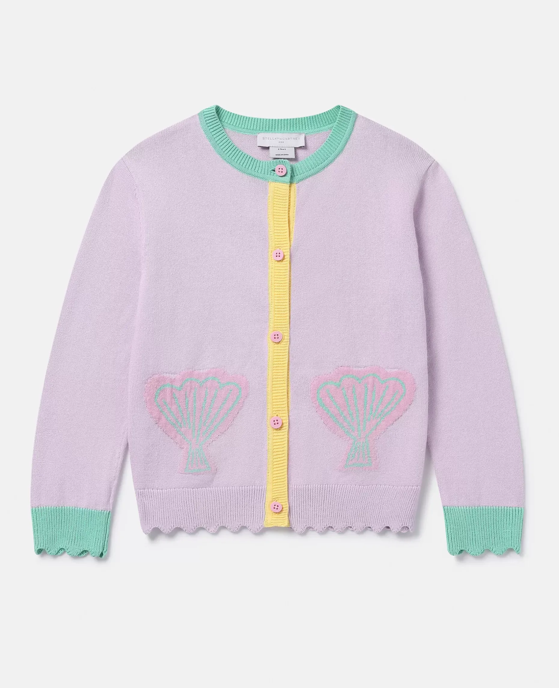Seashell Pocket Cardigan