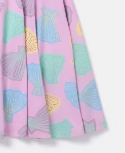 Seashell Print Tank Dress