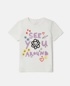 See You Around' Motif T-Shirt
