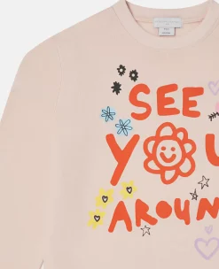See You Around' Slogan Sweatshirt