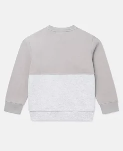 Shark Face Colourblock Sweatshirt