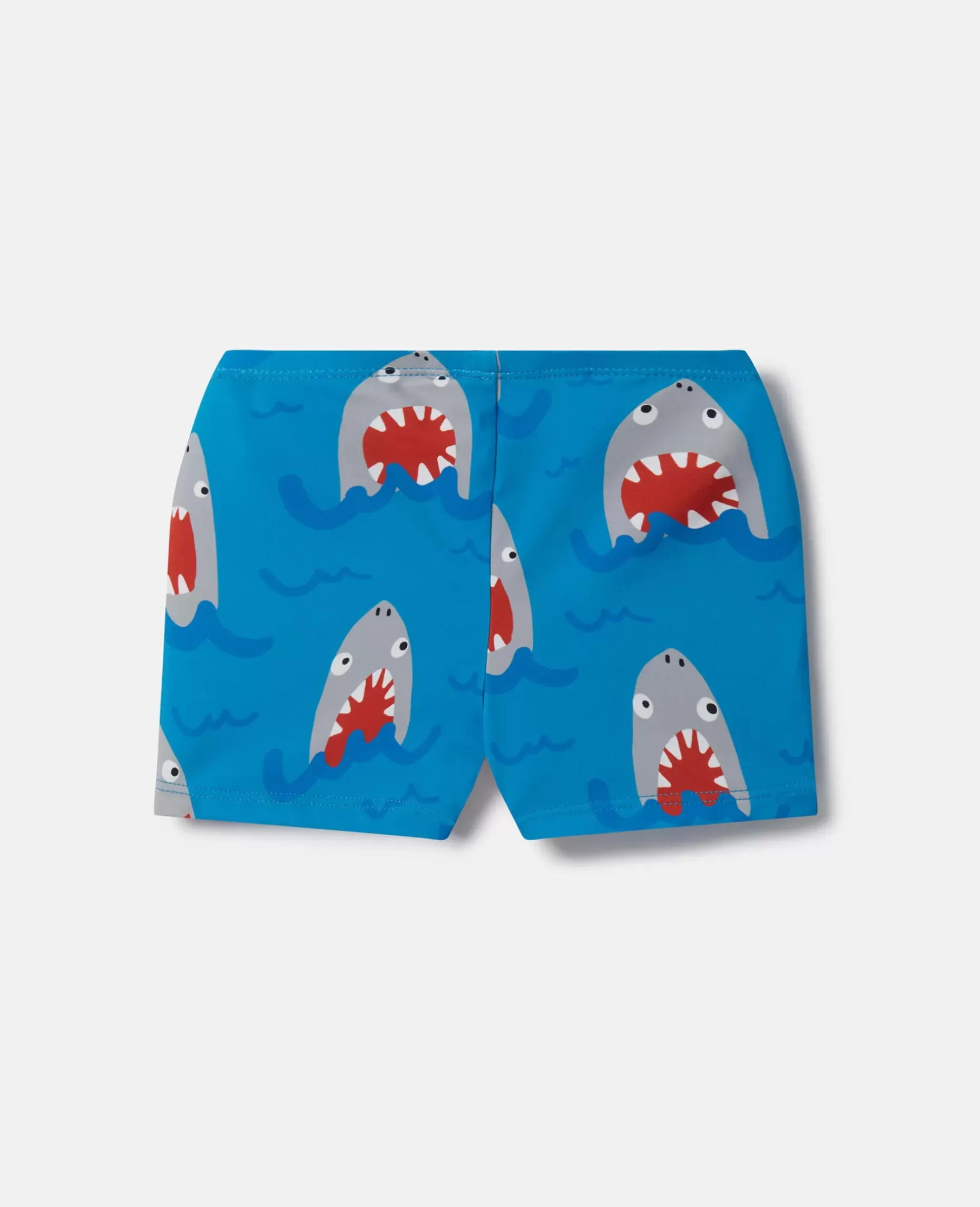 Shark Print Swimming Trunks