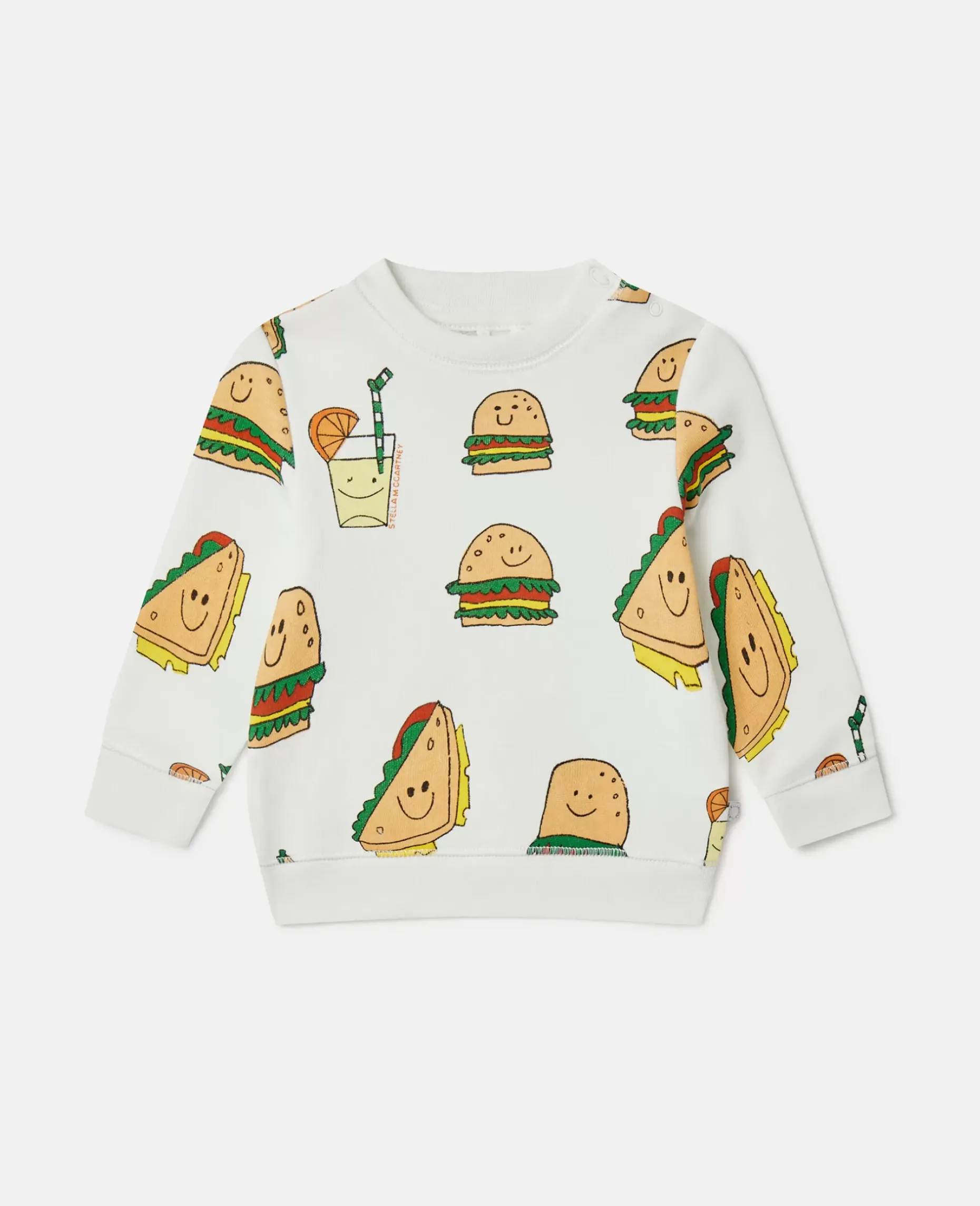 Silly Sandwich Print Sweatshirt