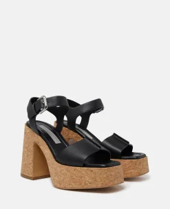 Skyla Buckled Platform Sandals