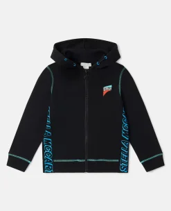 Smc Neon Trim Zip Hoodie