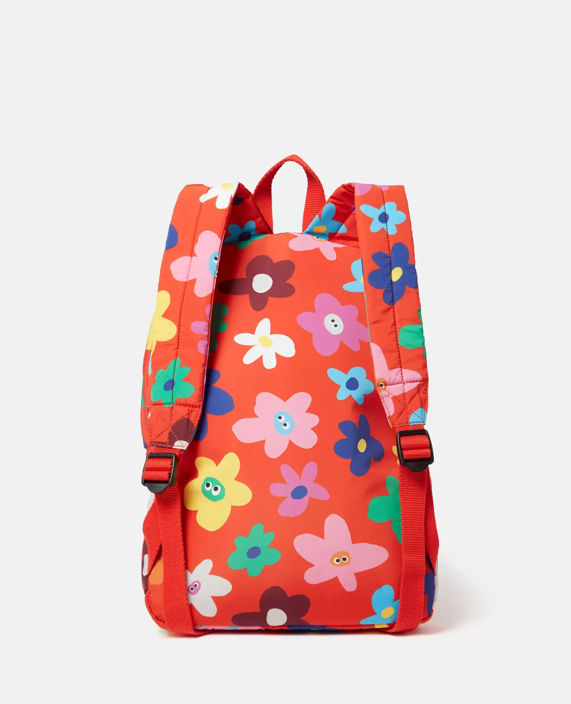Smiling Flower Print Backpack