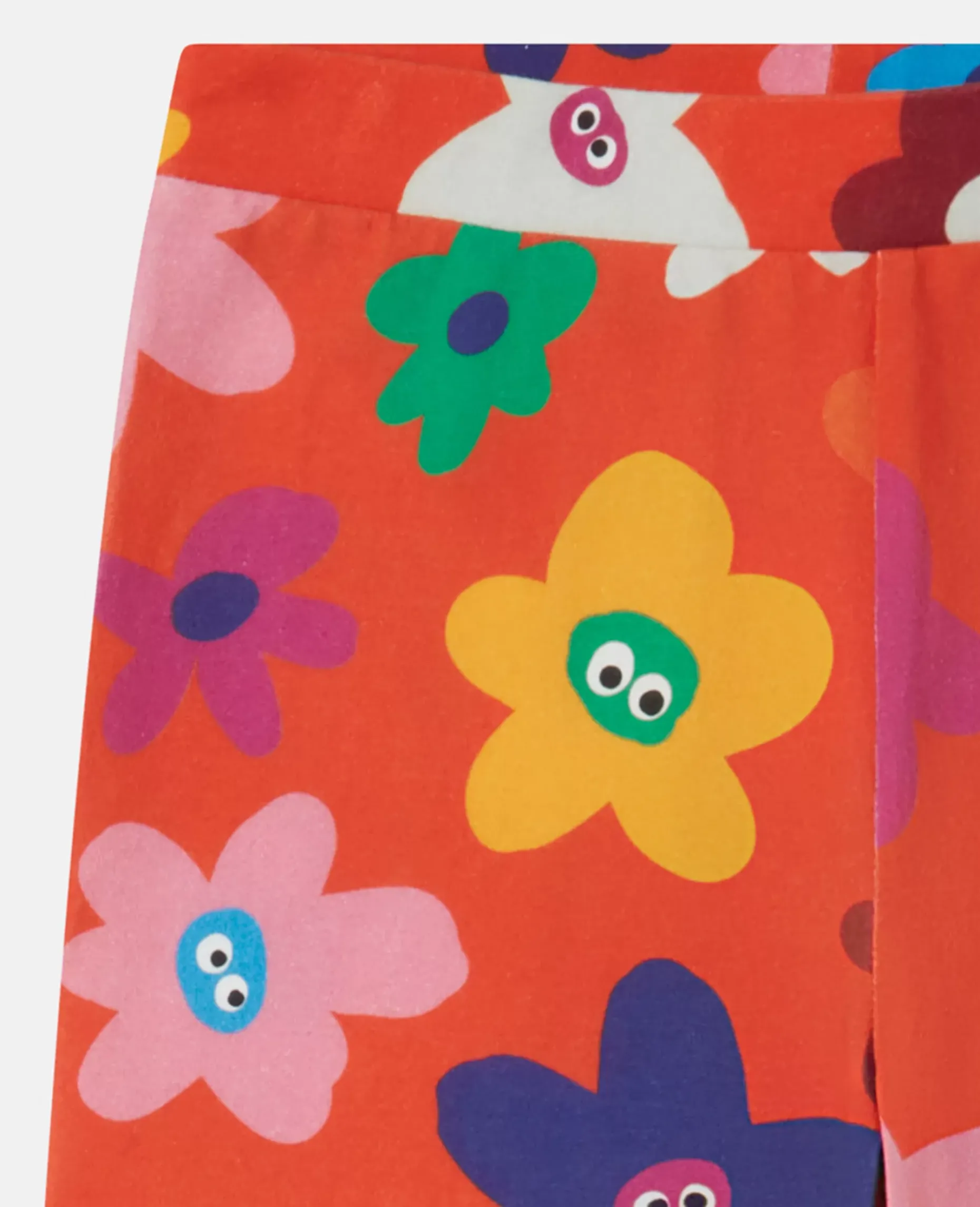 Smiling Flower Print Leggings