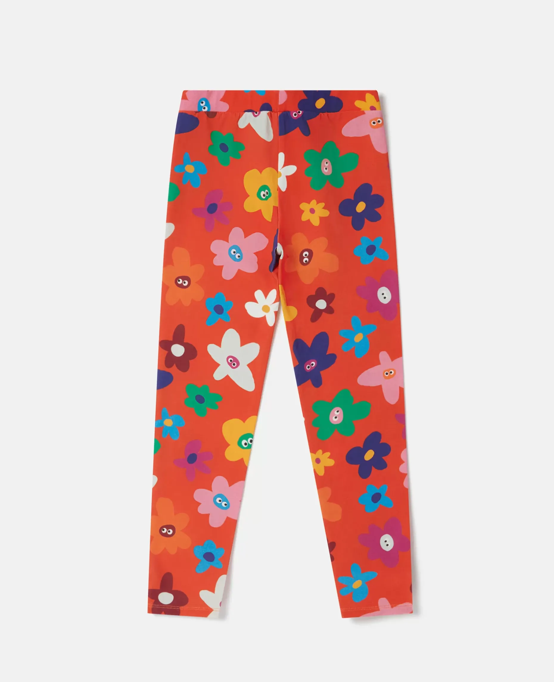Smiling Flower Print Leggings