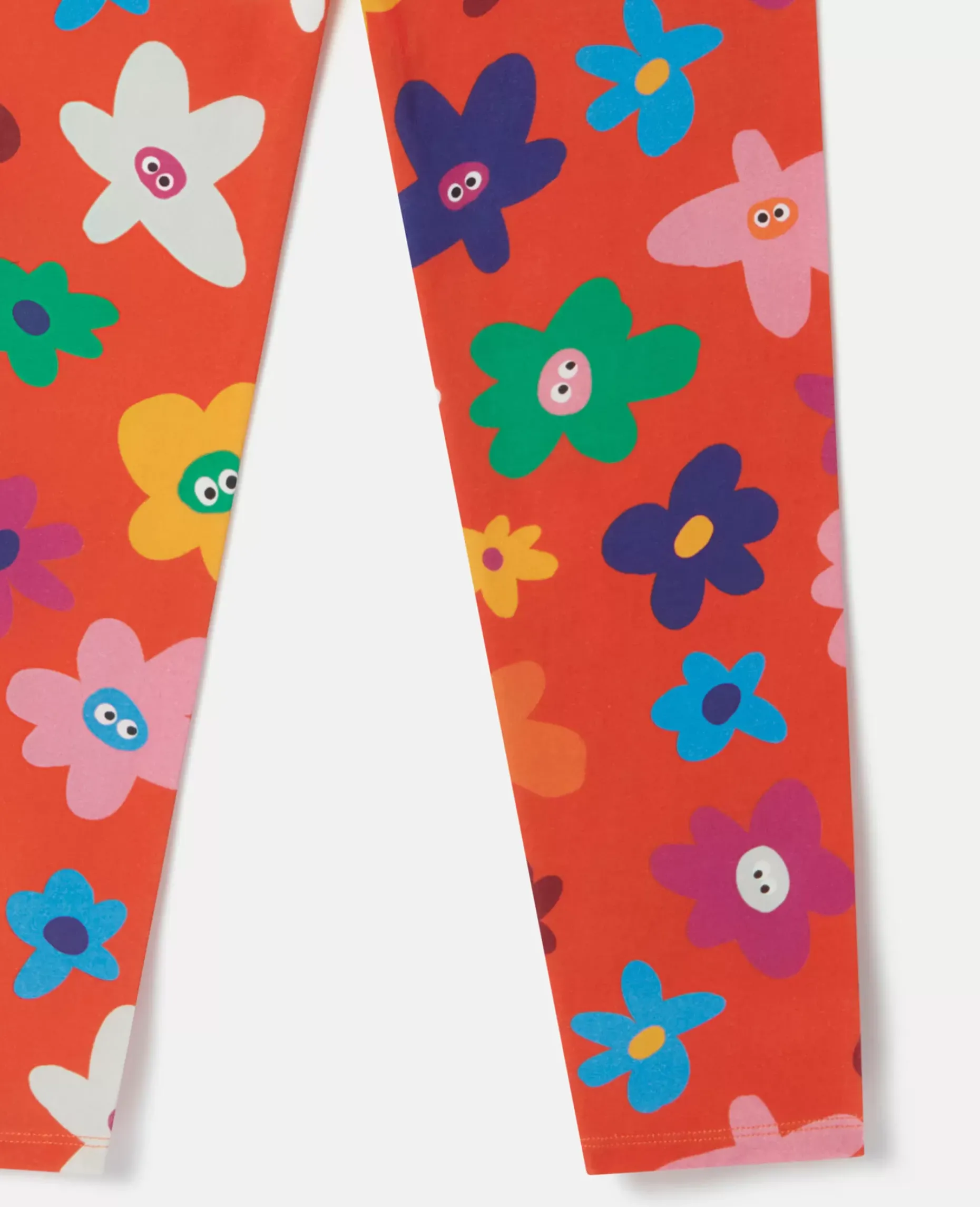 Smiling Flower Print Leggings