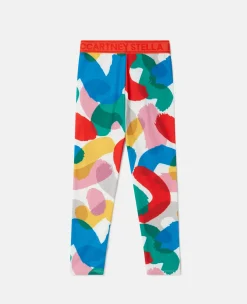 Smudge Print Leggings