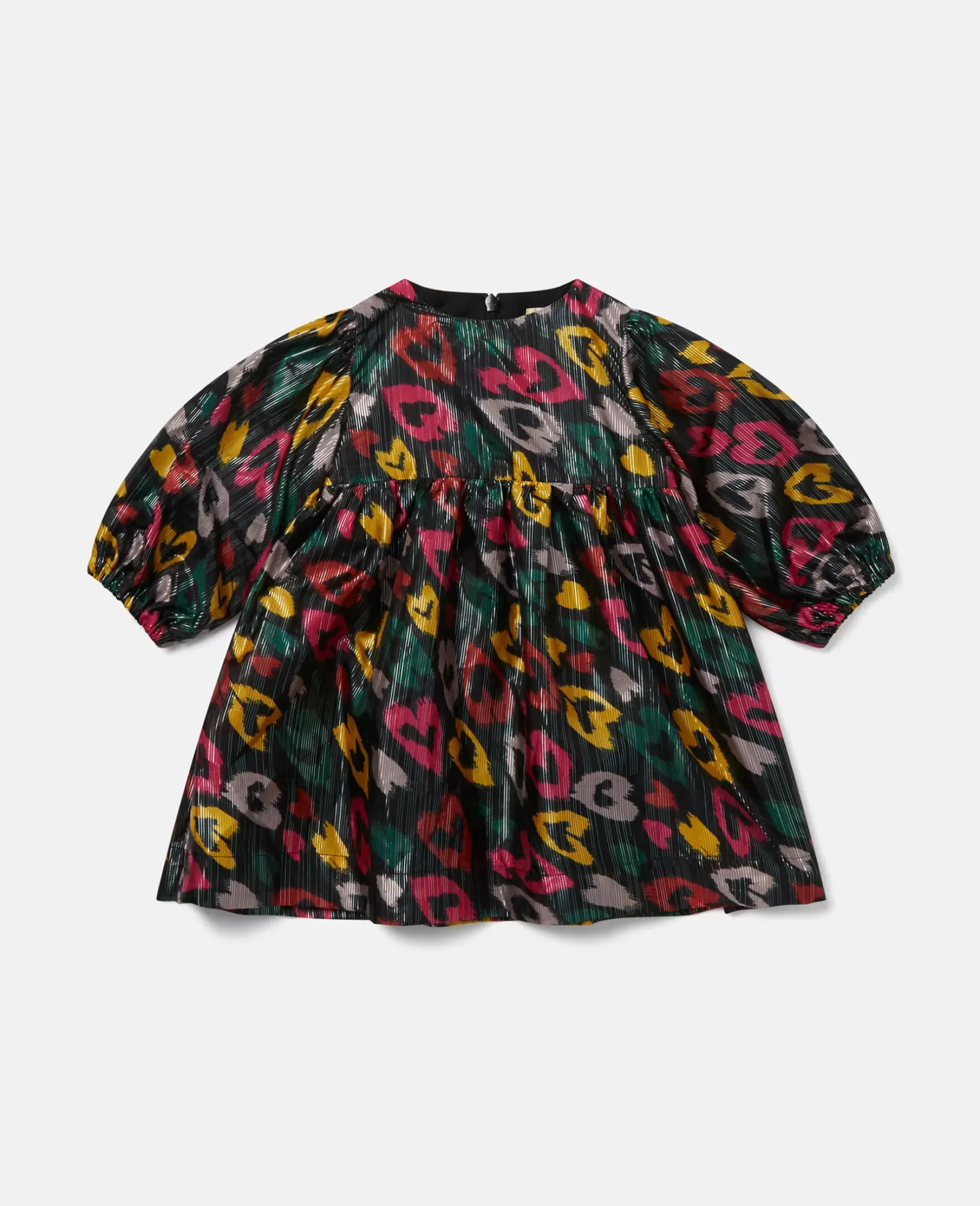 Smudged Heart Print Dress