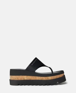 Sneak-Elyse Platform Thong Sandals