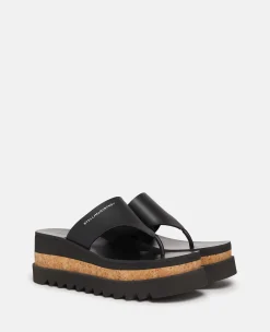 Sneak-Elyse Platform Thong Sandals