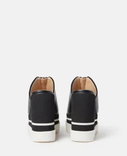 Sneak-Elyse Zip Slide Wedge Sandals