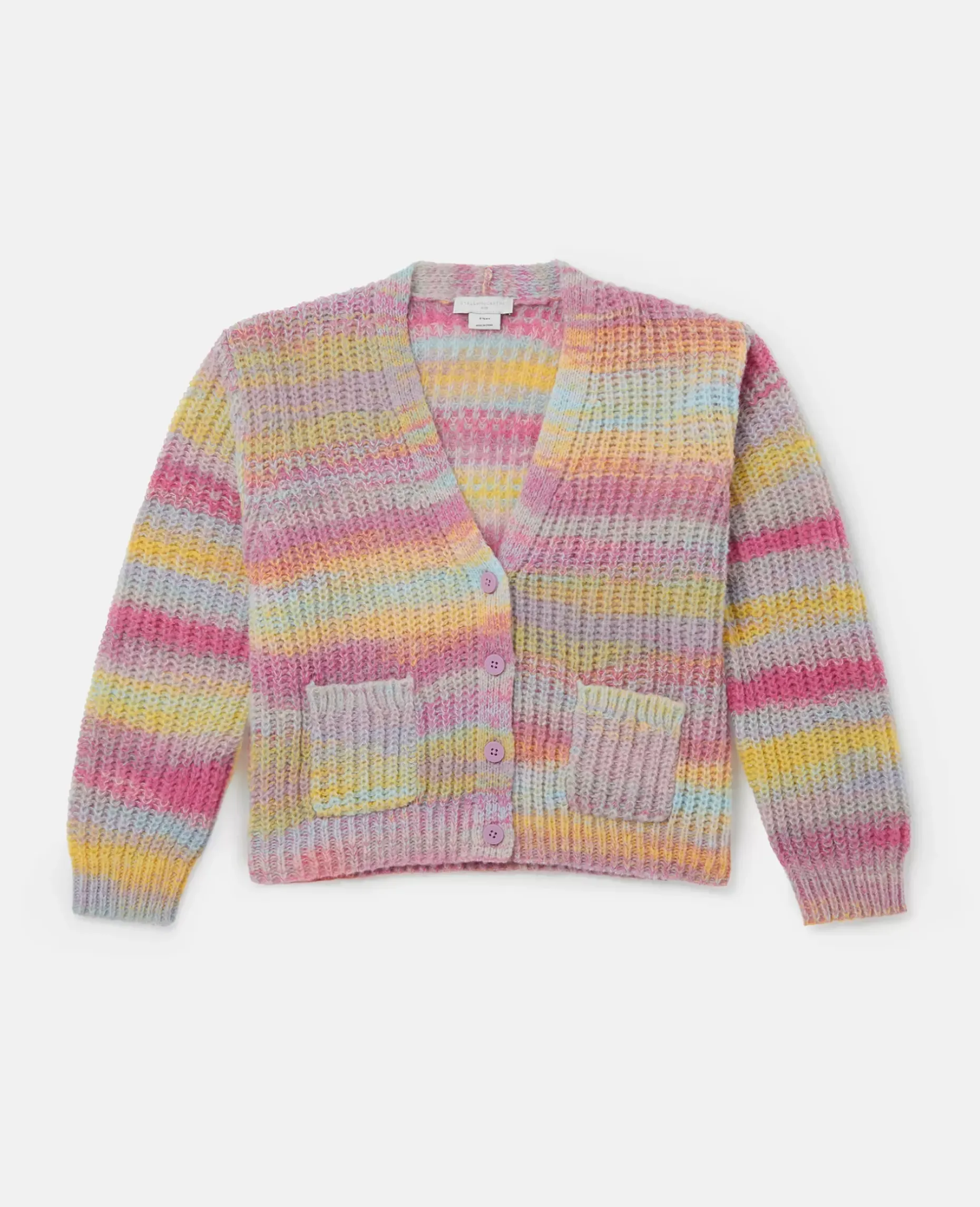 Space Dye Stripe Cardigan