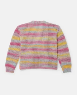 Space Dye Stripe Cardigan