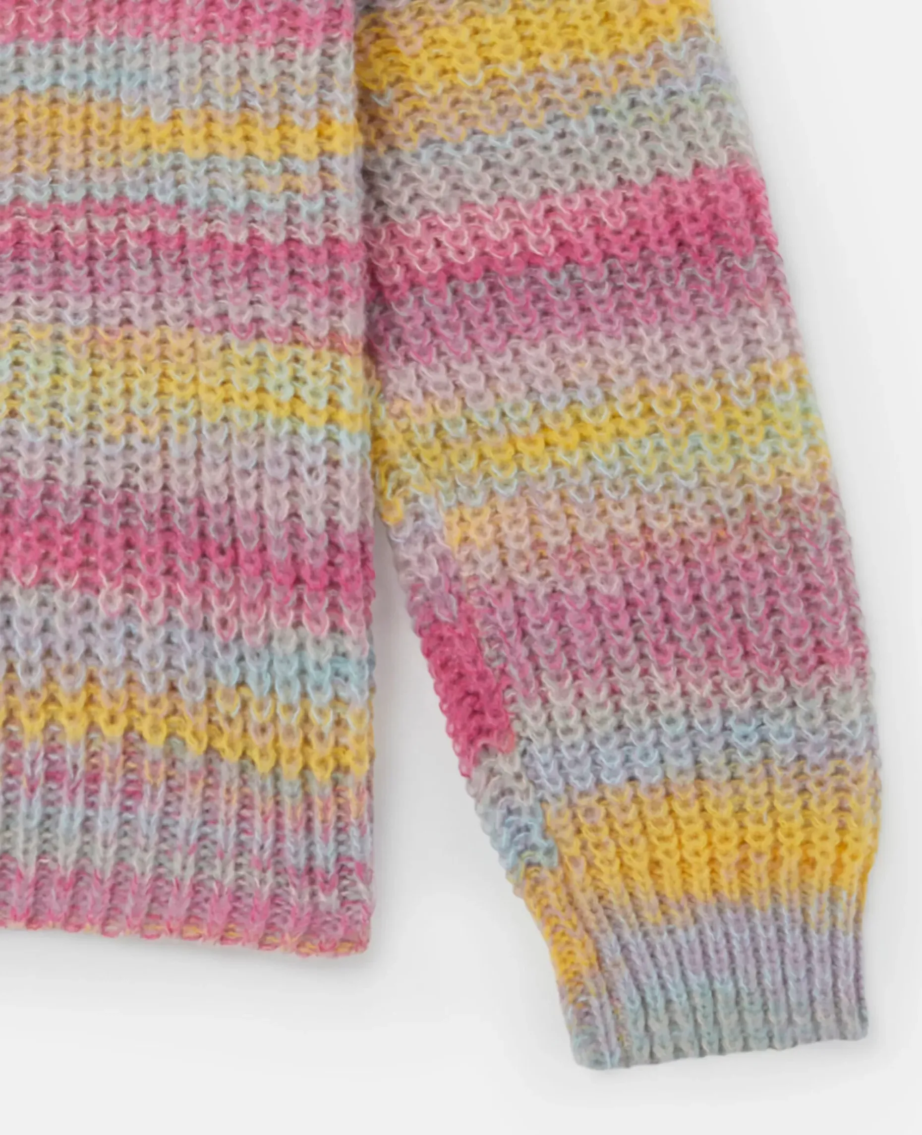 Space Dye Stripe Cardigan
