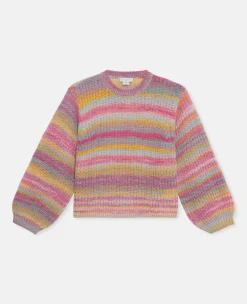 Space Dye Stripe Jumper