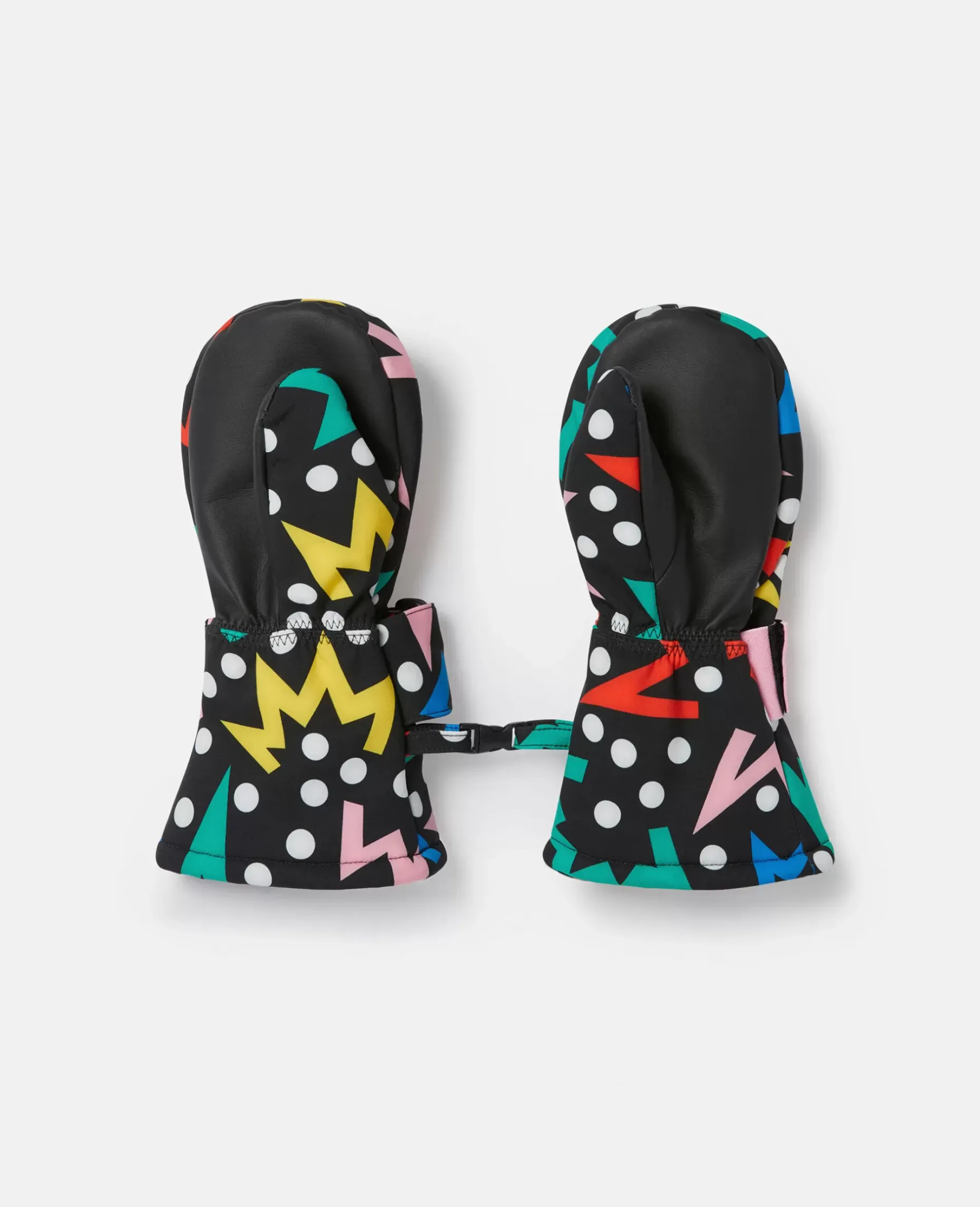 Starburst Print Mittens