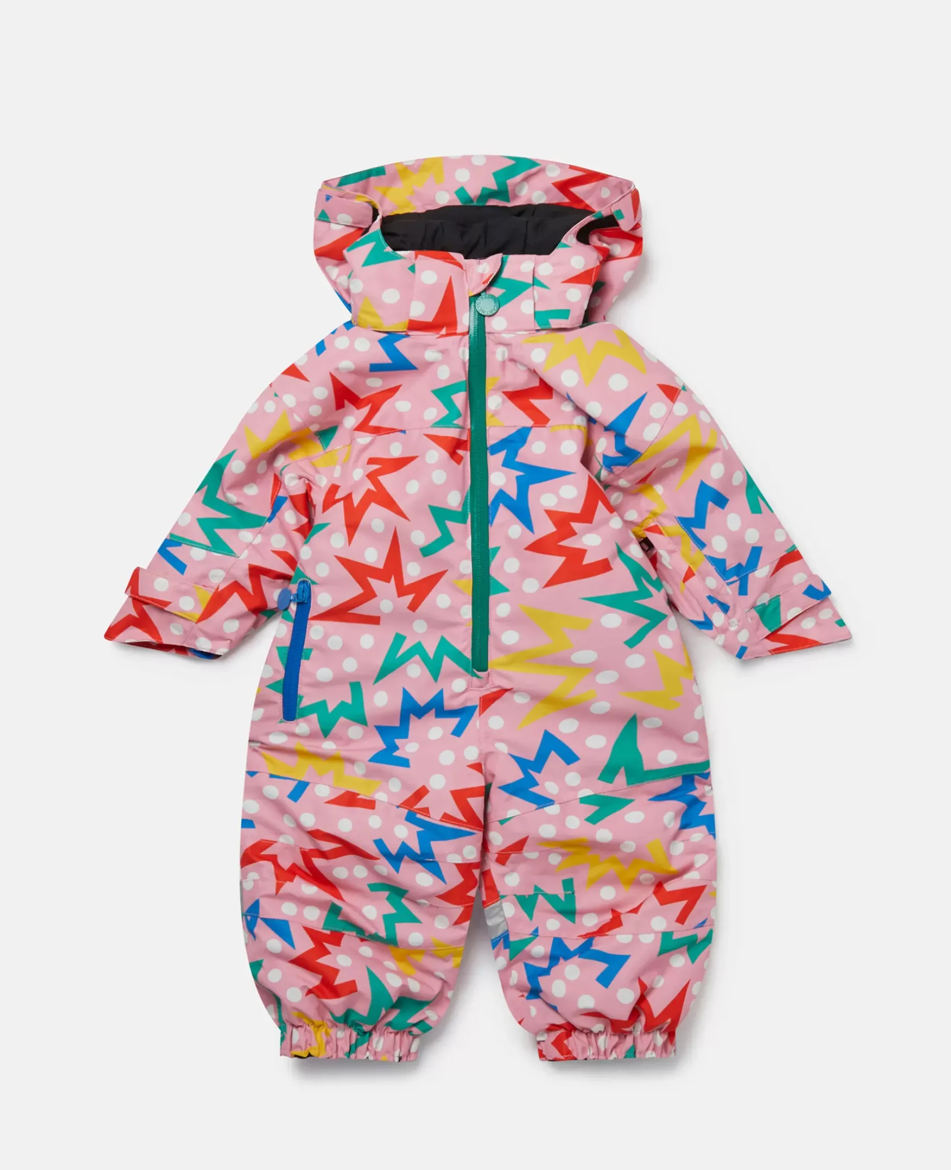 Starburst Print Padded Pramsuit