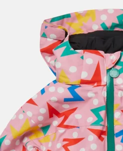Starburst Print Padded Pramsuit