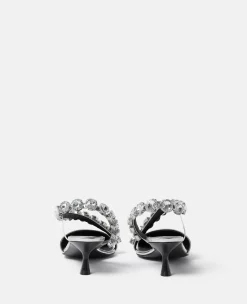 Stella Iconic Crystal D'Orsay Kitten Heels