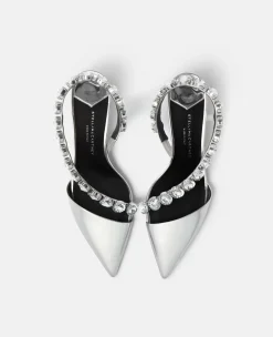 Stella Iconic Crystal D'Orsay Kitten Heels
