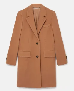 Stella Iconics Structured Single-Breasted Coat
