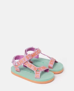 Stella Logo Tape Sandals