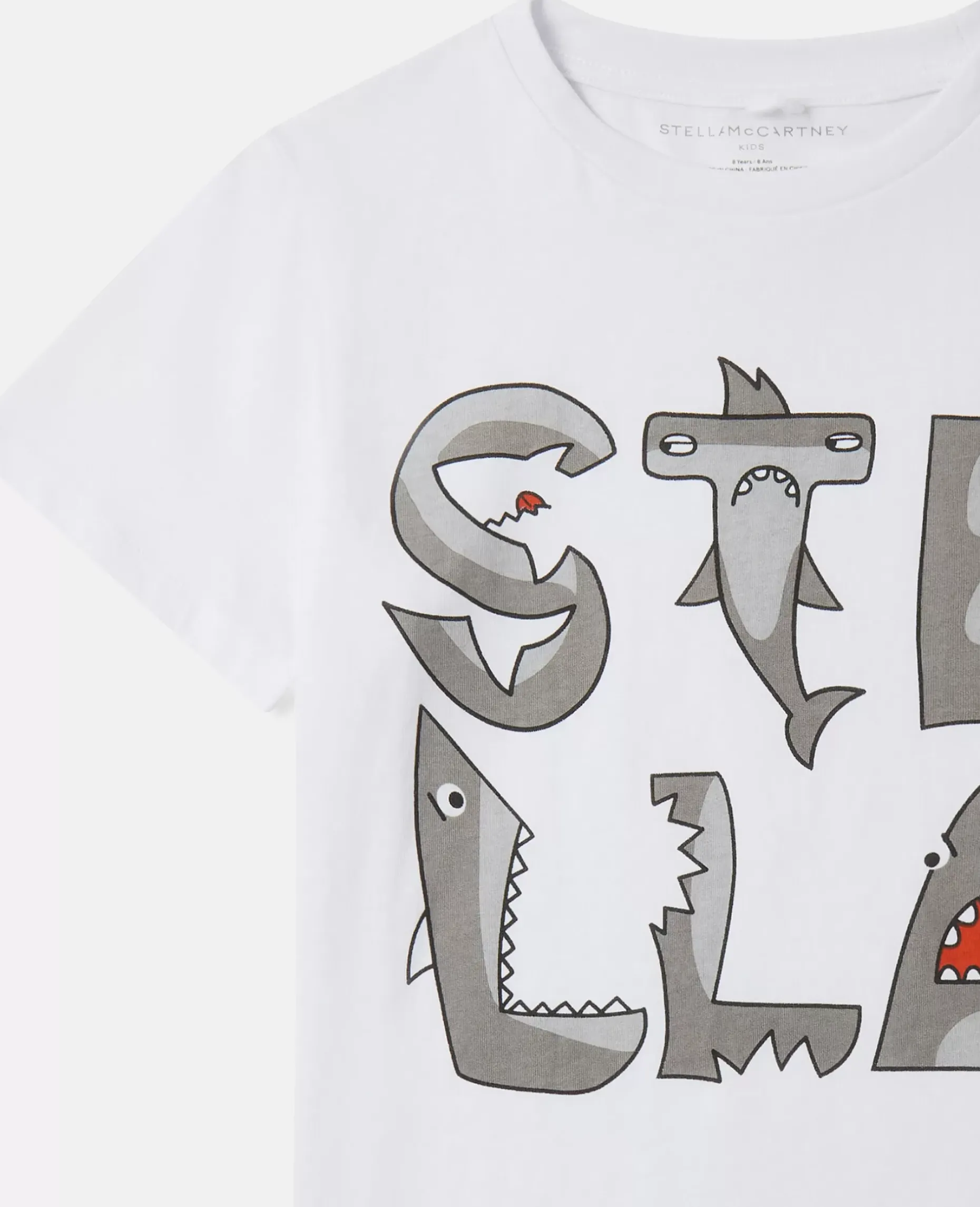 Stella' Shark Print T-Shirt