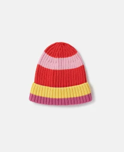 Striped Beanie Hat