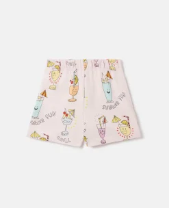 Summer Cocktail Print Shorts