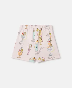 Summer Cocktail Print Shorts